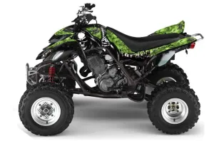 Yamaha Raptor 660 ATV Graphic Kit - 2001-2005 Reaper Green