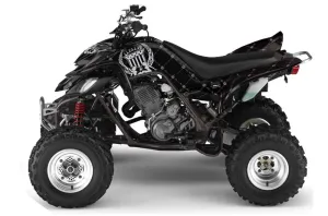 Yamaha Raptor 660 ATV Graphic Kit - 2001-2005 Silver Star - Reloaded Silver