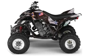 Yamaha Raptor 660 ATV Graphic Kit - 2001-2005 T Bomber Black
