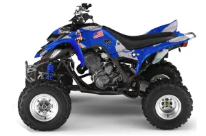 Yamaha Raptor 660 ATV Graphic Kit - 2001-2005 T Bomber Blue