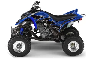 Yamaha Raptor 660 ATV Graphic Kit - 2001-2005 Tribal Flames Black
