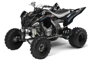 Yamaha Raptor 700 ATV Graphic Kit - 2006-2012 Mad Hatter Black