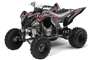 Yamaha Raptor 700 ATV Graphic Kit - 2006-2012 Urban Camo Red