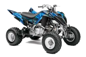 Yamaha Raptor 700 ATV Graphic Kit - 2006-2012 Zombie Trooper Blue