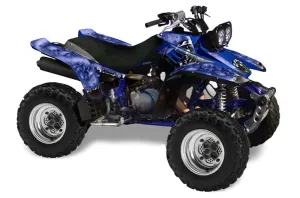 Yamaha Warrior 350 ATV Graphic Kit - All Years Reaper Blue