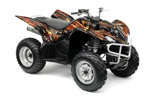 Yamaha Wolverine ATV Graphic Kit - 2006-2012 Firestorm Black