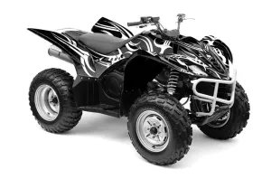 Yamaha Wolverine ATV Graphic Kit - 2006-2012 Tribe Black