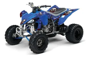 Yamaha YFZ 450 ATV Graphic Kit - 2004-2014 Bone Collector Blue