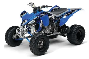 Yamaha YFZ 450 ATV Graphic Kit - 2004-2014 Glock Blue