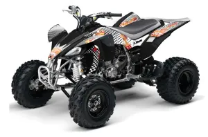 Yamaha YFZ 450 ATV Graphic Kit - 2004-2014 Jackpot White