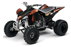 Yamaha YFZ 450 ATV Graphic Kit - 2004-2014 Mandy Red