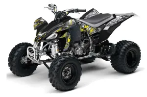 Yamaha YFZ 450 ATV Graphic Kit - 2004-2014 Motorhead Silver