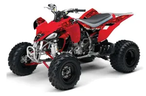 Yamaha YFZ 450 ATV Graphic Kit - 2004-2014 Reaper Red