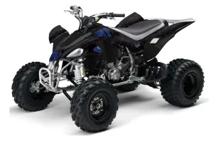 Yamaha YFZ 450 ATV Graphic Kit - 2004-2014 Silver Star - Reloaded Blue