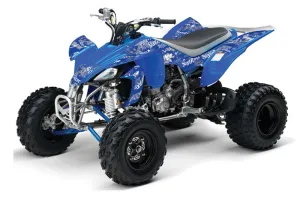 Yamaha YFZ 450 ATV Graphic Kit - 2004-2014 Silver Star - Silverhaze Silver