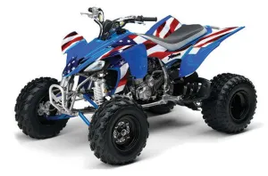 Yamaha YFZ 450 ATV Graphic Kit - 2004-2014 Stars n Stripes Red