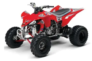 Yamaha YFZ 450 ATV Graphic Kit - 2004-2014 T Bomber Red