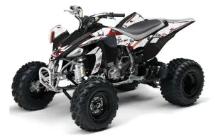 Yamaha YFZ 450 ATV Graphic Kit - 2004-2014 Toxicity Red