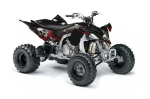 Yamaha YFZ 450SE / 450R ATV Graphic Kit - 2009-2013 Bone Collector Black