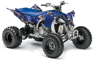 Yamaha YFZ 450SE / 450R ATV Graphic Kit - 2009-2013 Mad Hatter Blue