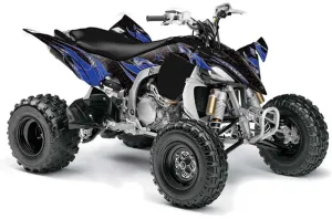 Yamaha YFZ 450SE / 450R ATV Graphic Kit - 2009-2013 Tribal Flame Blue