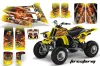 Yamaha Banshee 350 (Full Bore Plastics) ATV Custom Graphic Kit - All Years