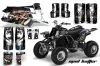 Yamaha Banshee 350 (Full Bore Plastics) ATV Custom Graphic Kit - All Years