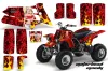 Yamaha Banshee 350 (Full Bore Plastics) ATV Custom Graphic Kit - All Years