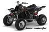Yamaha Banshee 350 (Full Bore Plastics) ATV Graphic Kit - All Years Bone Collector Black