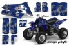 Yamaha Banshee 350 (Full Bore Plastics) ATV Graphic Kit - All Years Camoplate Blue