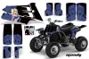 Yamaha Banshee 350 (Full Bore Plastics) ATV Graphic Kit - All Years Mandy Blue