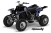 Yamaha Banshee 350 (Full Bore Plastics) ATV Graphic Kit - All Years Mandy Blue