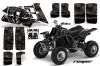 Yamaha Banshee 350 (Full Bore Plastics) ATV Graphic Kit - All Years Reaper Black