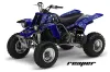 Yamaha Banshee 350 (Full Bore Plastics) ATV Graphic Kit - All Years Reaper Blue
