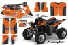 Yamaha Banshee 350 (Full Bore Plastics) ATV Graphic Kit - All Years T Bomber Orange