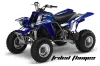 Yamaha Banshee 350 (Full Bore Plastics) ATV Graphic Kit - All Years Tribal Flames White