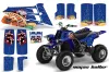 Yamaha Banshee 350 (Full Bore Plastics) ATV Graphic Kit - All Years Vegas Baller Blue