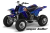 Yamaha Banshee 350 (Full Bore Plastics) ATV Graphic Kit - All Years Vegas Baller Blue