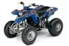 Yamaha Blaster YFS200 ATV Graphic Kit - 1988-2001 Ed Hardy - Love Kills Blue