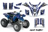 Yamaha Blaster YFS200 ATV Graphic Kit - 1988-2001 Mad Hatter Blue