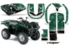 Yamaha Grizzly 660 ATV Graphic Kit - All Years Reaper Green