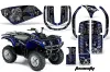 Yamaha Grizzly 660 ATV Graphic Kit - All Years Toxicity Blue