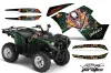 Yamaha Grizzly 700 / 550 ATV Custom Graphic Kit - 2007-2014