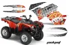 Yamaha Grizzly 700 / 550 ATV Custom Graphic Kit - 2007-2014