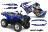 Yamaha Grizzly 700 / 550 ATV Custom Graphic Kit - 2007-2014