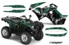 Yamaha Grizzly 700 / 550 ATV Graphic Kit - 2007-2014 Reaper Green