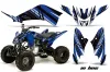 Yamaha Raptor 125 ATV Custom Graphic Kit - 2011-2014
