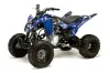 Yamaha Raptor 125 ATV Graphic Kit - 2011-2014 Mad Hatter Blue