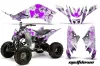 Yamaha Raptor 125 ATV Graphic Kit - 2011-2014 Meltdown Purple
