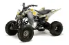 Yamaha Raptor 125 ATV Graphic Kit - 2011-2014 Meltdown Yellow